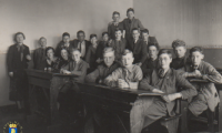schoolklas ongeveer 1936 - 1938